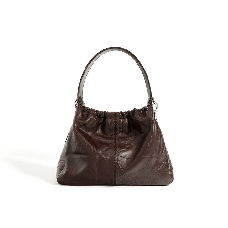 Samara Distressed Leather Hobo Bag