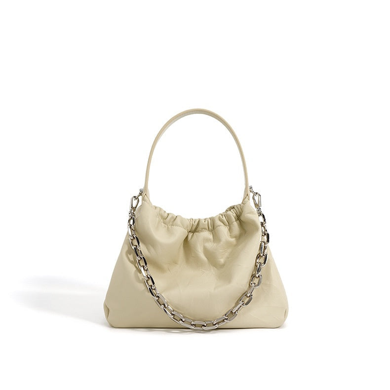 Samara Distressed Leather Hobo Bag