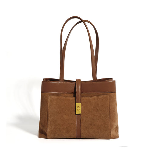 Lauren Suede Tote Bag