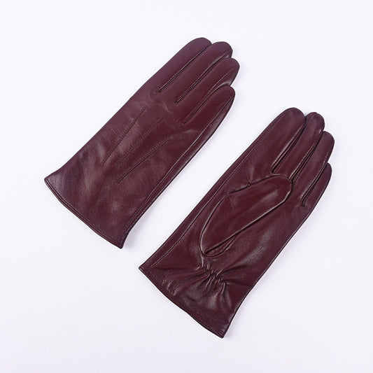 Gants en cuir de mouton Savina