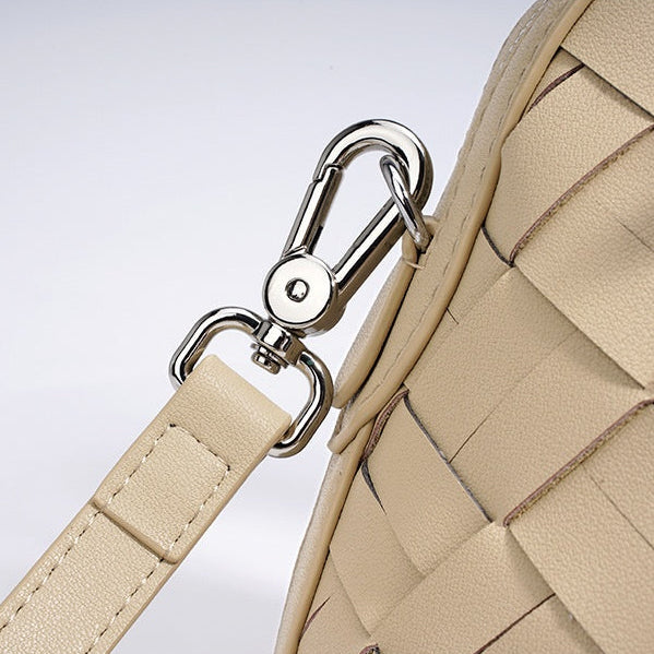Kendall Woven Leather Handbag
