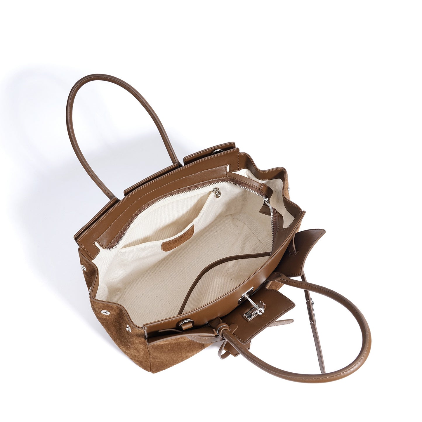 Rachel Suede Tote Bag