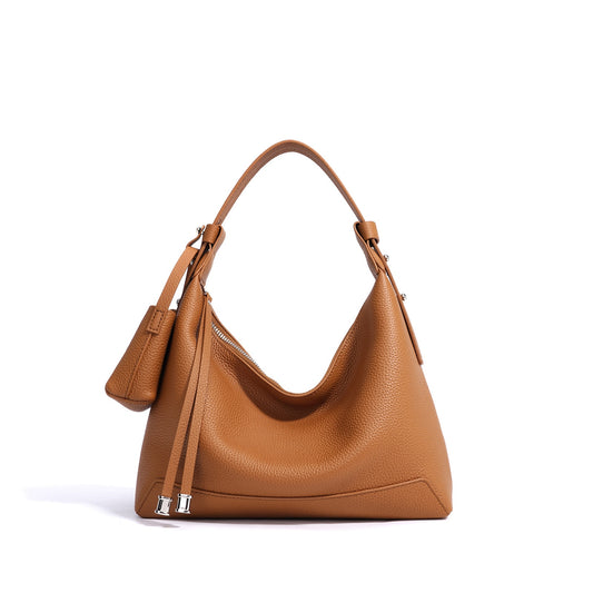 Kate Pebbled Leather Hobo Bag