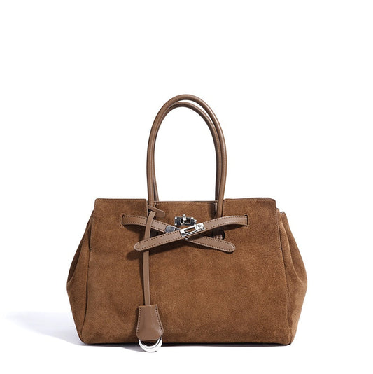Rachel Suede Tote Bag