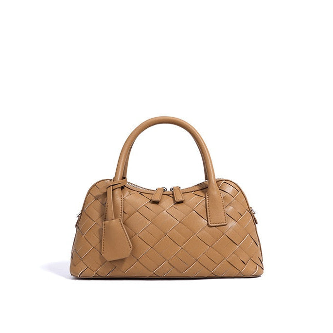 Kendall Woven Leather Handbag
