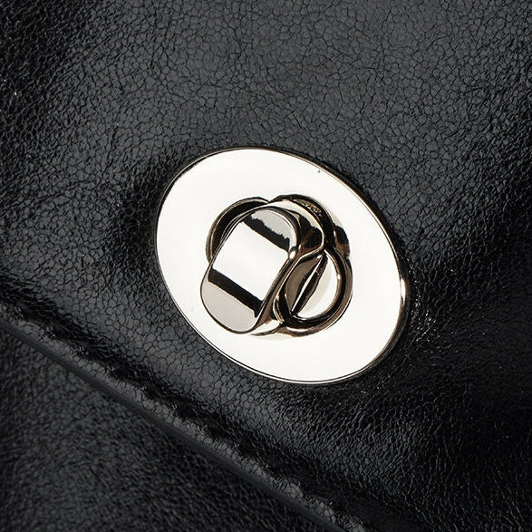 Sabrina Polished Leather Mini Backpack
