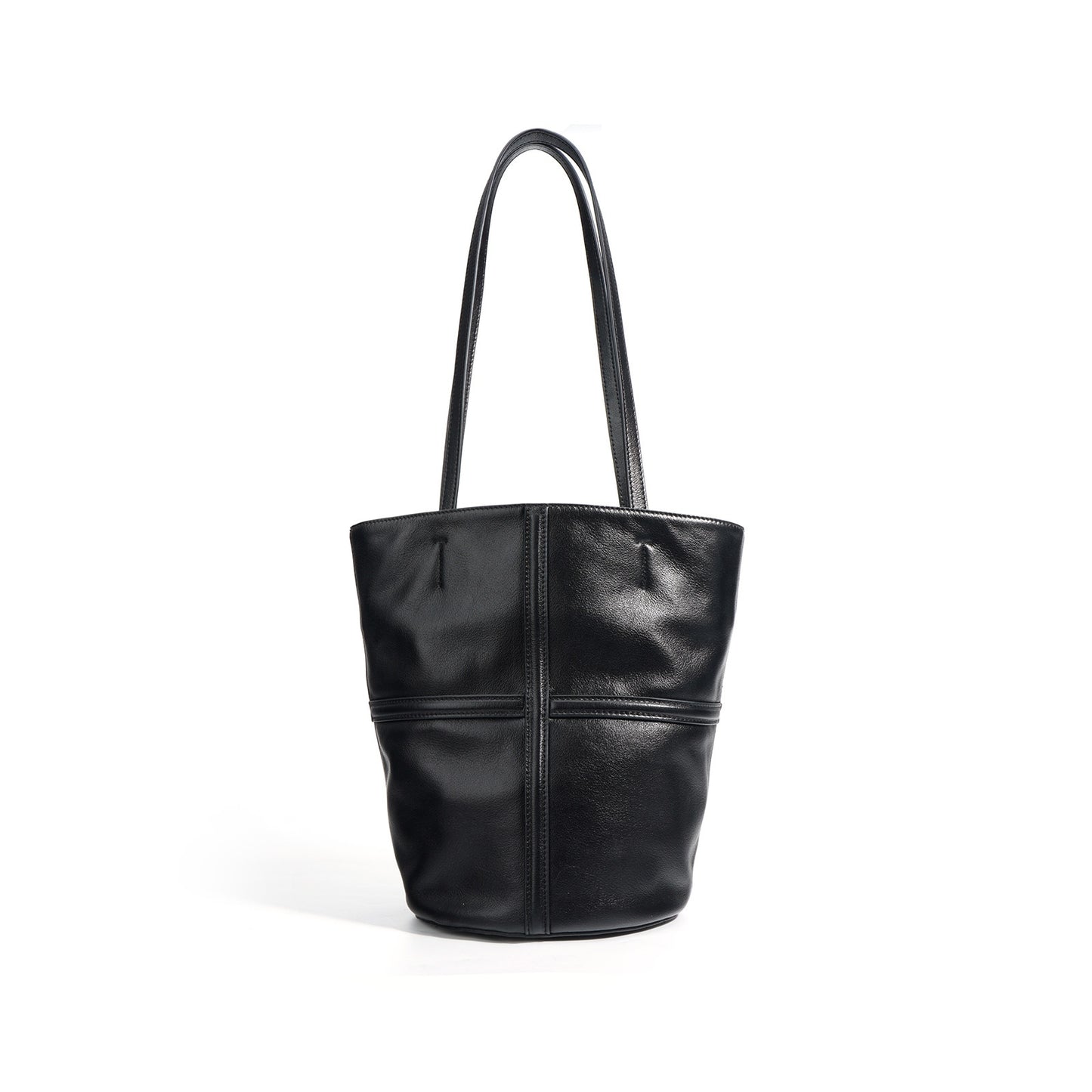 Daniela Paneled Bucket Bag