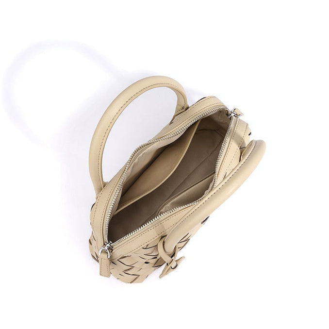 Kendall Woven Leather Handbag