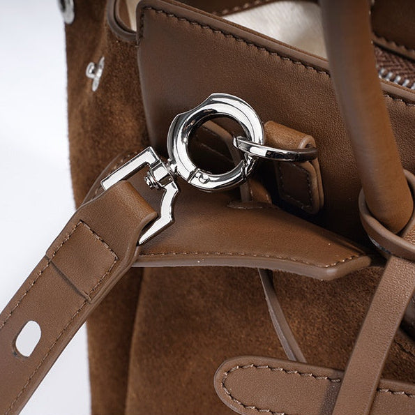 Rachel Suede Tote Bag