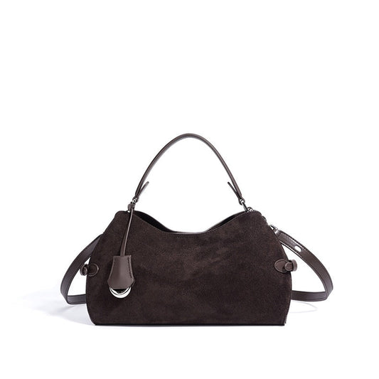 Trinity Suede Hobo Bag