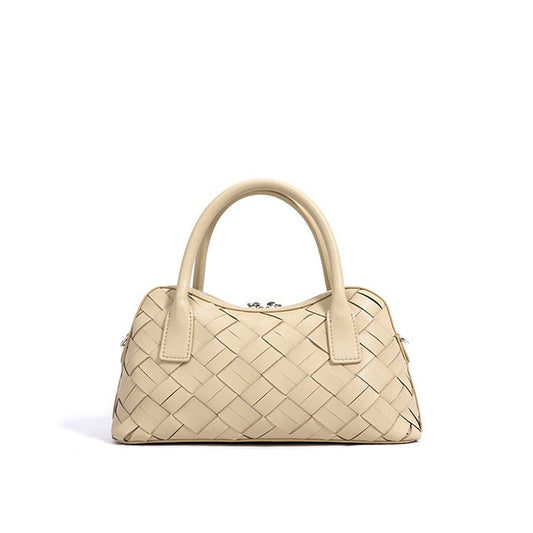 Kendall Woven Leather Handbag