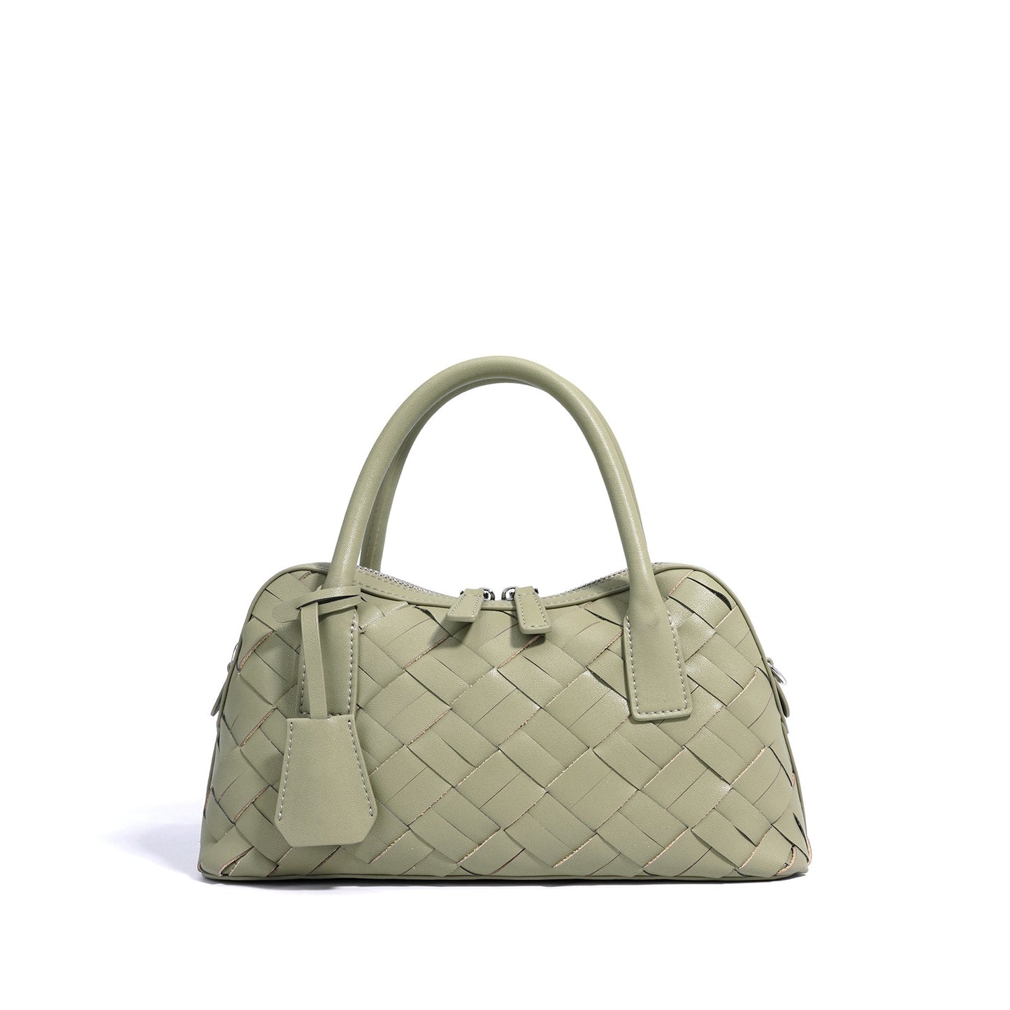 Kendall Woven Leather Handbag