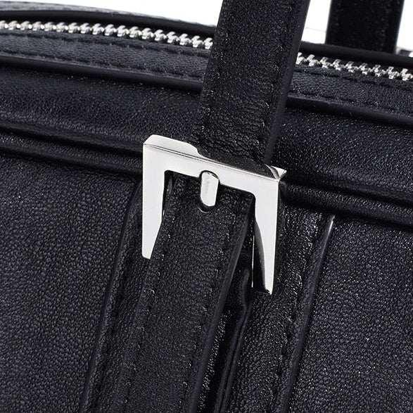 Mia Leather Barrel Bag