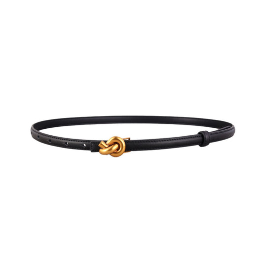 Ceinture à boucle dorée Olympia