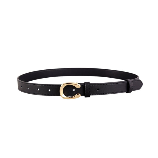 Ceinture à boucle dorée Isabella