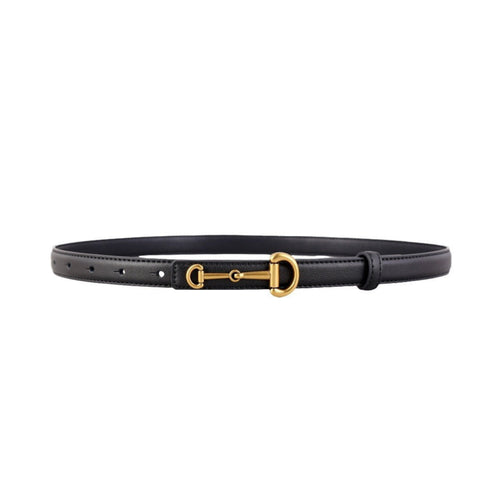 Ceinture à boucle dorée Lara