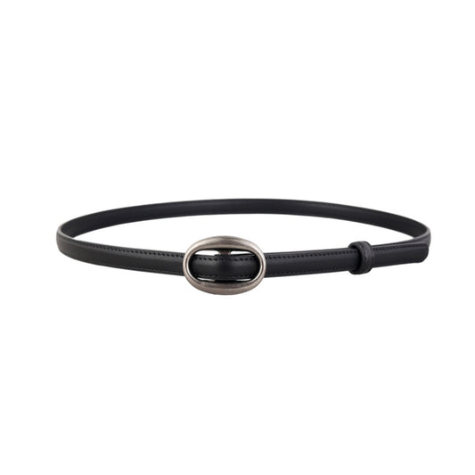 Ceinture fine en cuir Mallory
