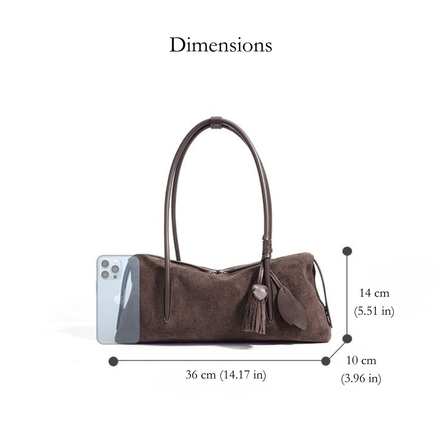 Angeline Tassel Barrel Bag
