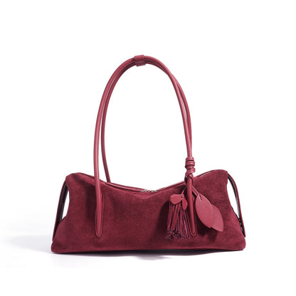 Angeline Tassel Barrel Bag