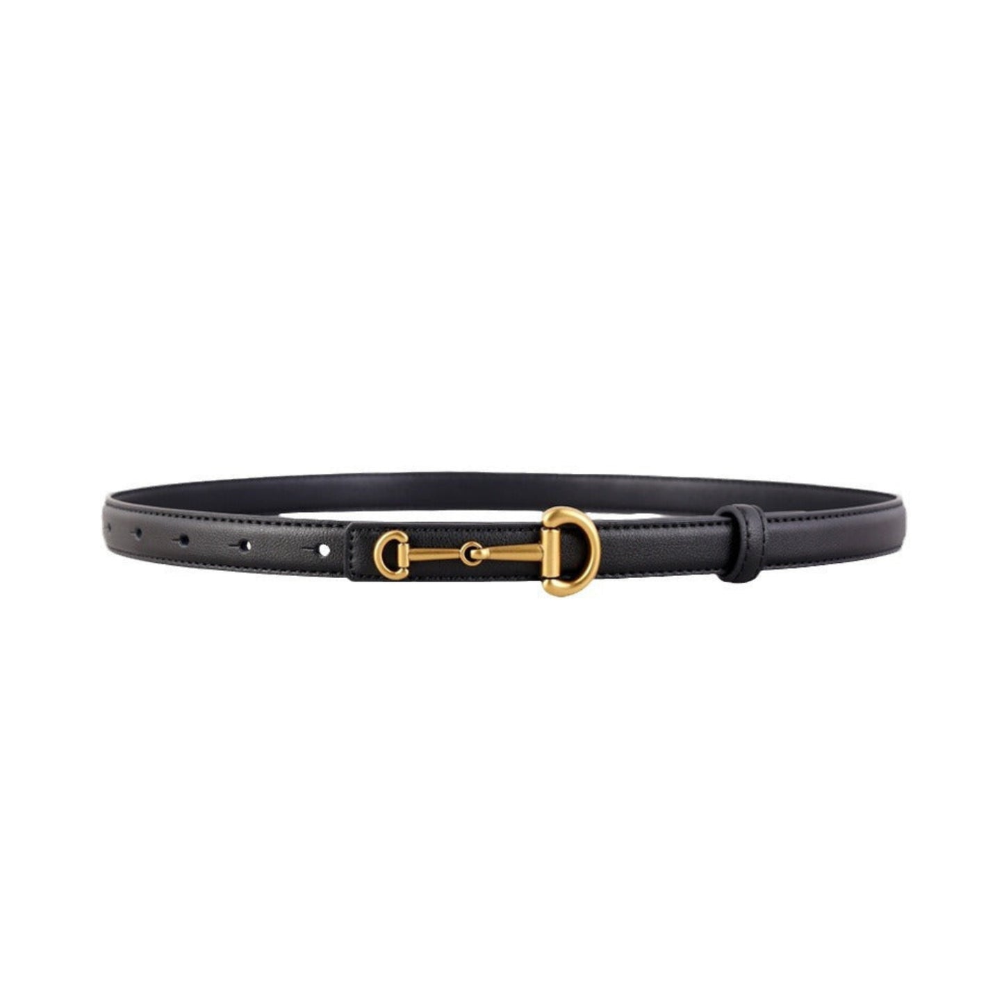 Ceinture à boucle dorée Lara