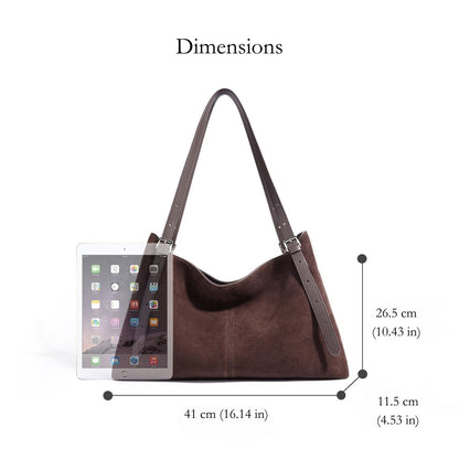 Sienna Suede Hobo Bag